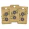Dritz® 18mm Brown Recycled Coconut Round Buttons, 6ct.